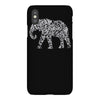 elephant filled pattern cool iPhoneX Case