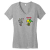 heart seeker Women's V-Neck T-Shirt