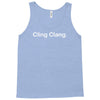 cling clang funny Tank Top
