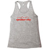 speaker city Racerback Tank