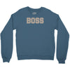 boss funny Crewneck Sweatshirt