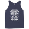 Super Cool Mommy Of A Freaking Awesome Son Tank Top