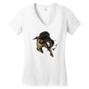 midnight flight Women's V-Neck T-Shirt
