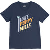 i hate puppy mills V-Neck Tee