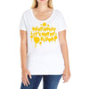 dont worry Ladies Curvy T-Shirt