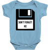 Don't Forget Me Disk Baby Bodysuit