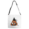 annoying clockwork orange Adjustable Strap Totes