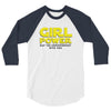 Girl Power May The Empowerment With You 3/4 Sleeve Shirt
