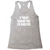 i'm beautiful Racerback Tank