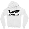 i shotgun zombies funny t shirt dead apocalypse s 3xl Zipper Hoodie