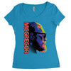 mcgregor face Women's Triblend Scoop T-shirt
