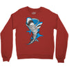 shark tornado Crewneck Sweatshirt