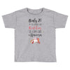 red head unicorn Toddler T-shirt