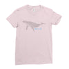 Whale Ladies Fitted T-Shirt