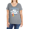 rainblows Ladies Curvy T-Shirt