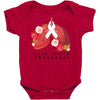 lung cancer awaneress Baby Bodysuit
