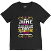 i am a june women V-Neck Tee