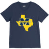 texas for michigan V-Neck Tee