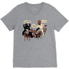 poker game V-Neck Tee