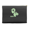 alien believe space sci fi ufo nerd Accessory Pouches