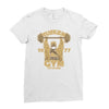 tusken gym Ladies Fitted T-Shirt