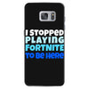i stopped playing fortnite to be here Samsung Galaxy S7