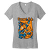 dragon son Women's V-Neck T-Shirt
