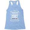 vintage made in 1987 perfectly aged a living legend Racerback Tank