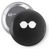 glasses Pin-back button