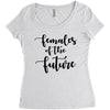 females of the future Women's Triblend Scoop T-shirt