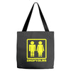 drop yours Tote Bags