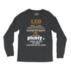 leo hated by many wanted by plenty disliked by some confronted by none Long Sleeve Shirts