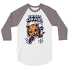 brain drain fox 3/4 Sleeve Shirt