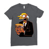 burns vs trump Ladies Fitted T-Shirt
