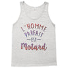 l homme parfait est motard Tank Top