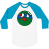 who watches the pizza 3/4 Sleeve Shirt