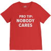nobody cares V-Neck Tee