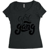 girl gang Women's Triblend Scoop T-shirt