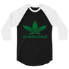 addicted ~ mens funny 3/4 Sleeve Shirt