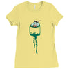 pocket fishman Ladies Fitted T-Shirt
