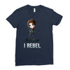i rebel Ladies Fitted T-Shirt