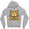 deco gasmask Zipper Hoodie