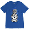 skull pineapple V-Neck Tee