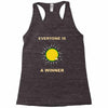 everyone is a winner Racerback Tank