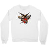 sailor jerry tattoo art military mermaid Crewneck Sweatshirt