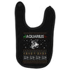 aquarius christmas ugly sweater Baby Bibs