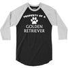 property of a golden retriever 3/4 Sleeve Shirt