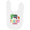 teacher saurus Baby Bibs