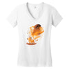 lion evolution Women's V-Neck T-Shirt