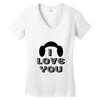 i love you and i know Women's V-Neck T-Shirt